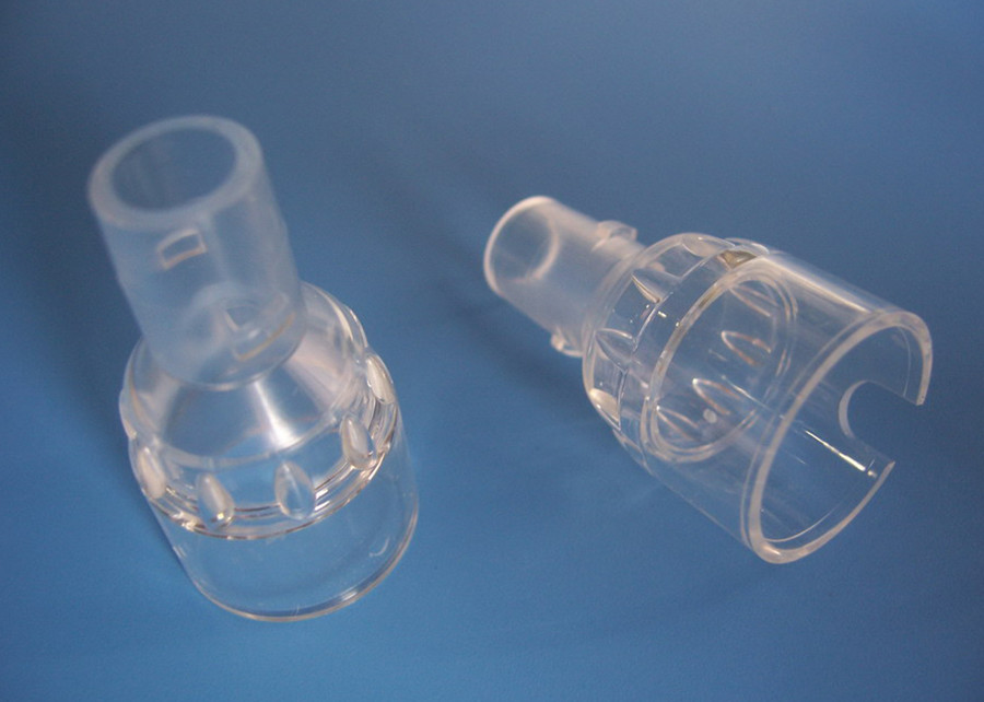 Componente medicale trasparente